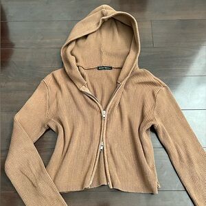 Brandy Melville Double-Zipper Sweater